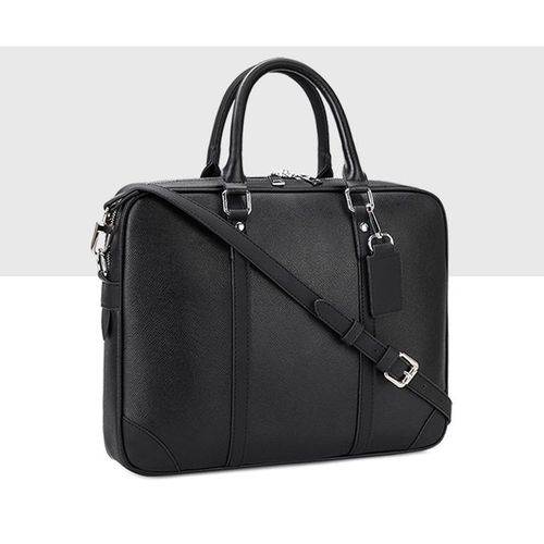 Fashion Top Quality PU Leather Men Large Capacity Briefcase Bag/Laptop ...