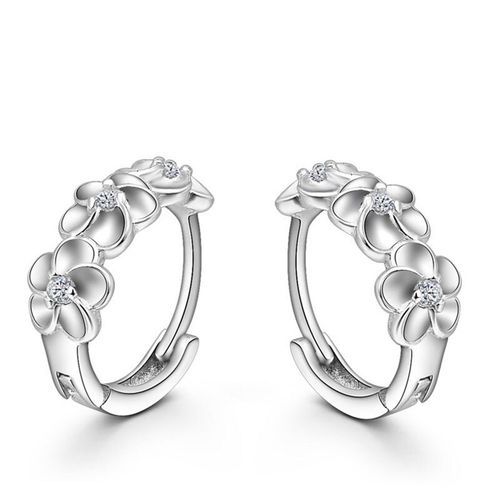 Hoops & Huggies Earrings for Sale: Online Auctions | Buy Gold & Silver Hoops  & Huggies Earrings