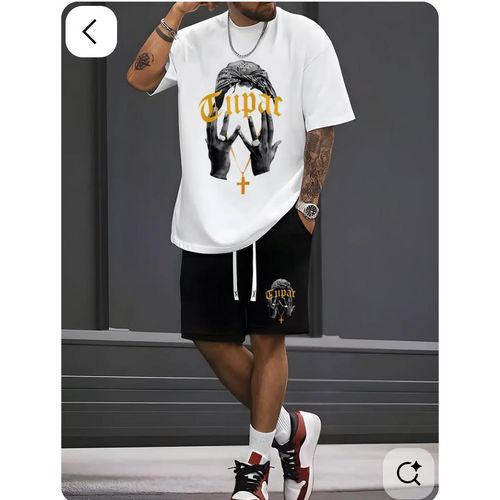 Fashion T.Men up and down short
