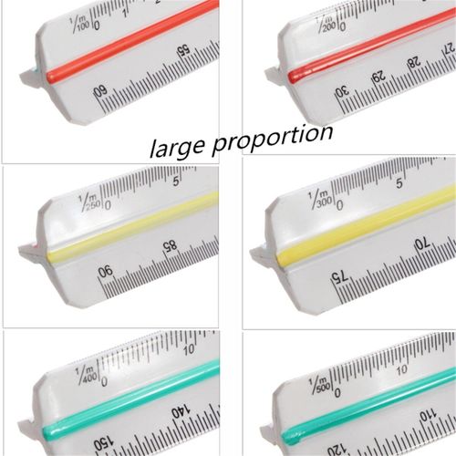 Johnson Level Architect's Triangle Scale Rule