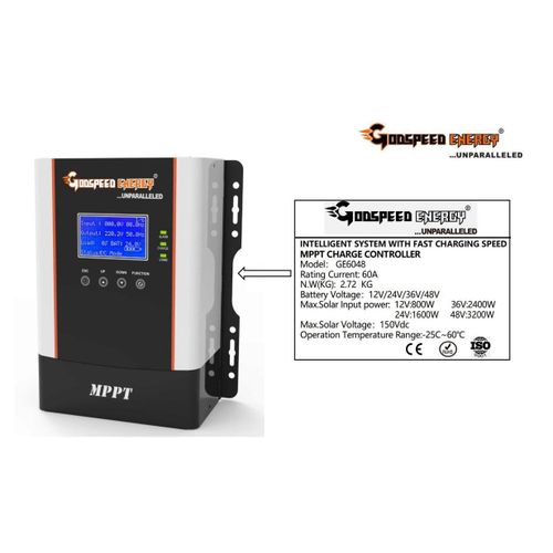 Generic Godspeed 60ahmp Charger Controller