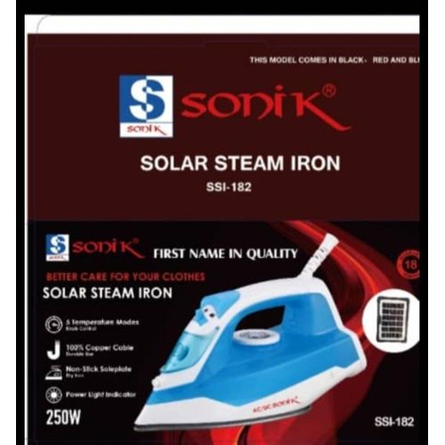 Sonik Ac/DC Inverter Friendly Solar Pressing iron