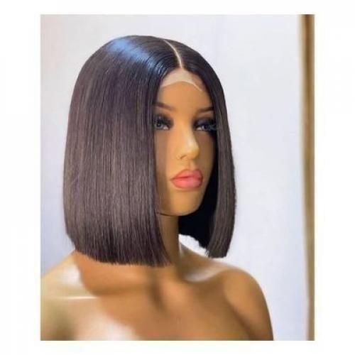 Fashion Sleek Bobcut 3 Bundle For Full Head Fix with closure