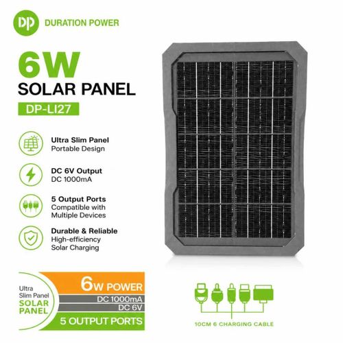 Generic 6W Solar Panel