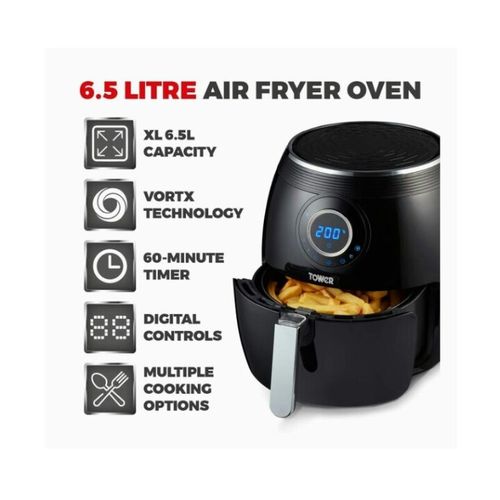 Tower 6.5L XL Digital Air Fryer Oven With Rapid Air Circulation Jumia Nigeria