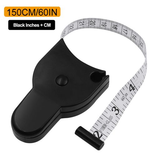 Generic (A)Self-tightening Measure Tape 150cm/60 Inch Body Measuring Ruler  Crafts Sewing Tailor Measurement Tools Automatic Circle Ruler DON