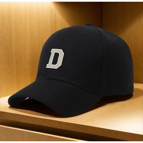Fashion Love Design Quality Face Cap: Black