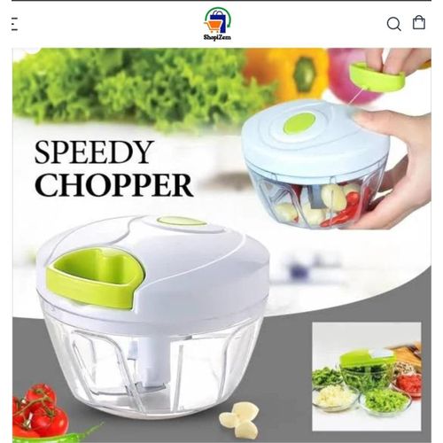 Generic Mini Manual Food Chopper _Essential Kitchen Tool