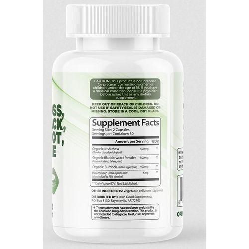 product_image_name-Official-Irish Sea Moss,Bladderwrack,Budrock,Bioperine Complex 60 Capsules x2 bottles-2