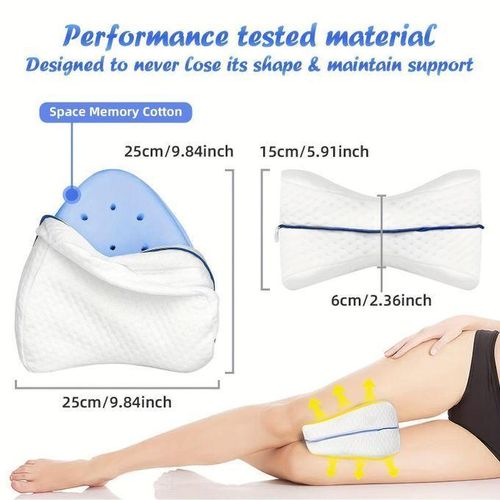 Generic 1pc Contour Legacy Leg Pillow For Back, Hip, Legs, And Knee Support Wedge - image 4