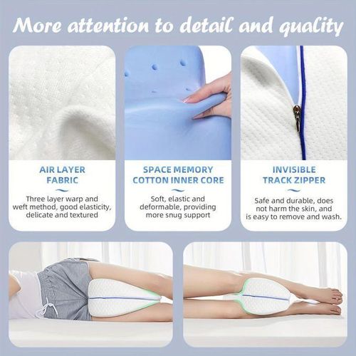 Generic 1pc Contour Legacy Leg Pillow For Back, Hip, Legs, And Knee Support Wedge - image 5