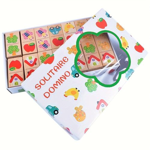 product_image_name-Generic-Wooden Fruit Dominoes Set - An educational logic and strategy game for children, developing hand-eye coordination.-5