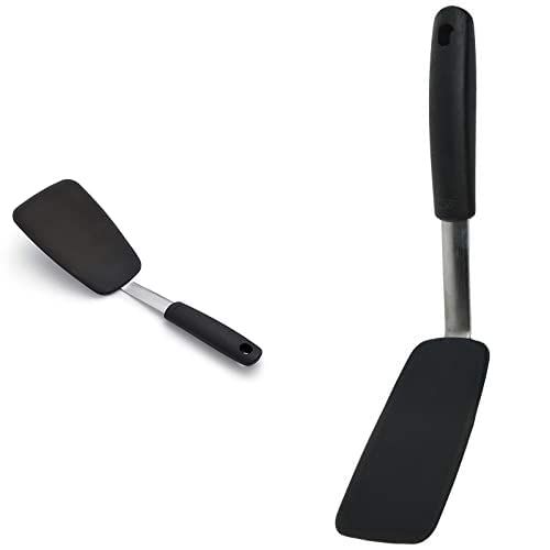  OXO Good Grips Small Silicone Flexible Turner Black