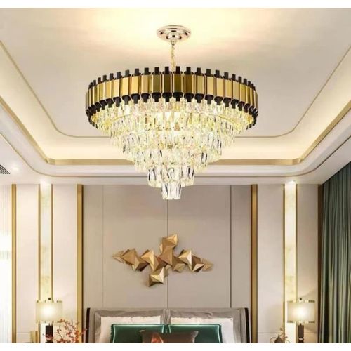 Generic Modern Luxury Tiered Crystal Chandelier