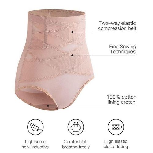 Generic Streamlined Extra Firm Girdle Shapermint Slimmer Stomach Hip Lift  Waist Shapewear Shorts Pants Body Shaper