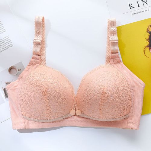 Wire Free Breastfeeding Lace Sleep Front