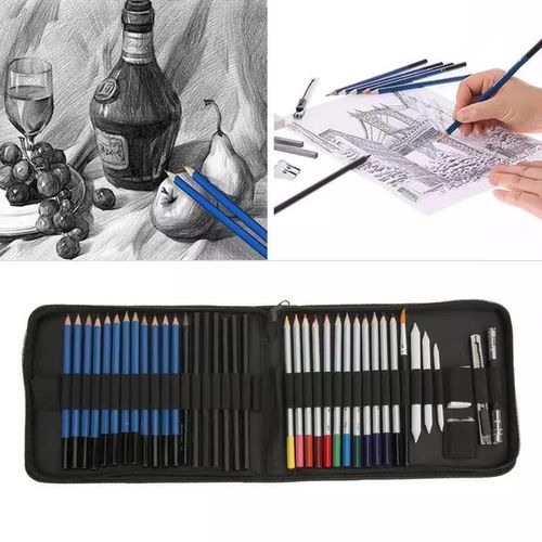 professional drawing pencils and sketch painting