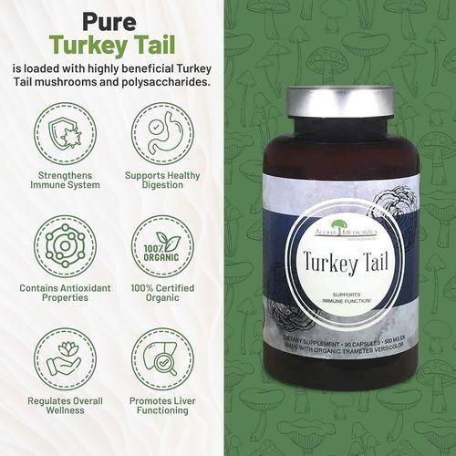 product_image_name-Aloha Medicinals-Turkey Tail 90 Capsules mushroom-4
