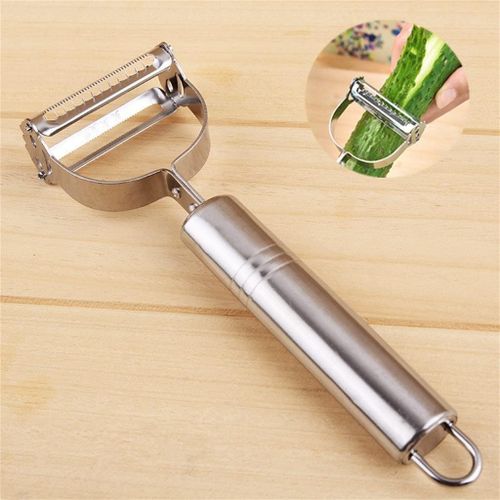 product_image_name-Generic-Yam/Potato/Cucumber/Carrot Stainless Steel Peeler And Slicer-1