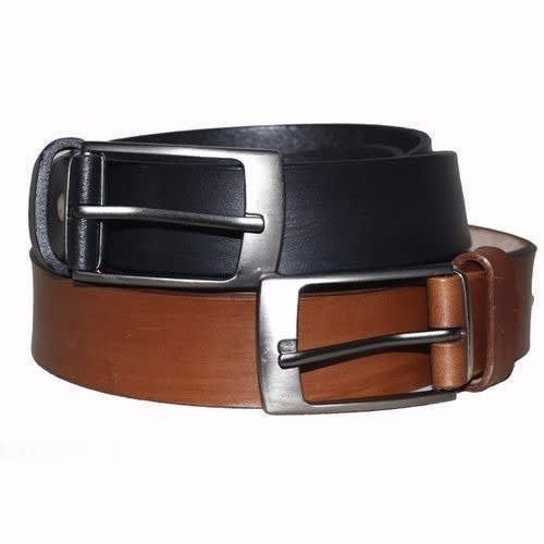 Fashion 2 In 1 Men's Luxury Leather Belts- Brown And Black