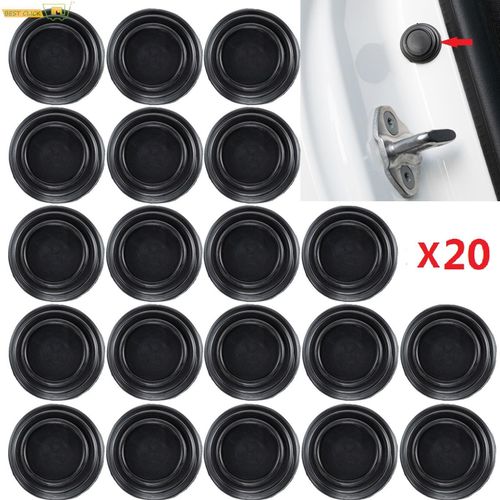 Generic 10pcs 20pcs Door Shock Absorber Pads er Bumper Pads Shock  Absorption Sound Insulation Rubber Gaskets Adhesive Stickers