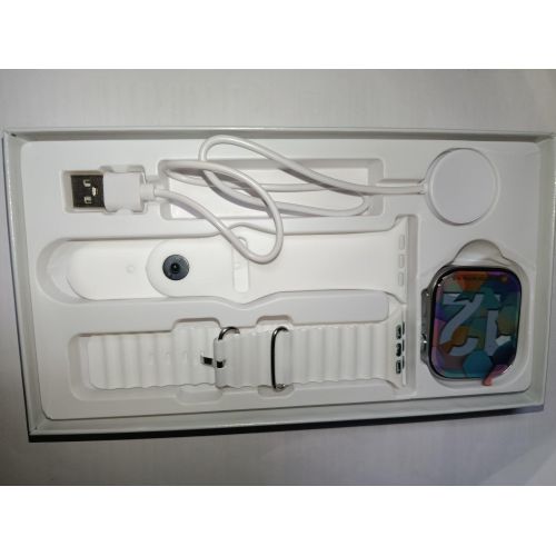 product_image_name-Generic-C9 pro max Bluetooth Smart Watch with 2 straps -2