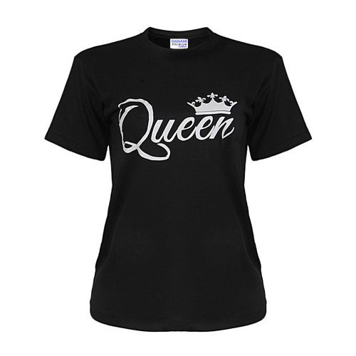 Danami Couple Queen Printed T Shirt- Black | Jumia Nigeria