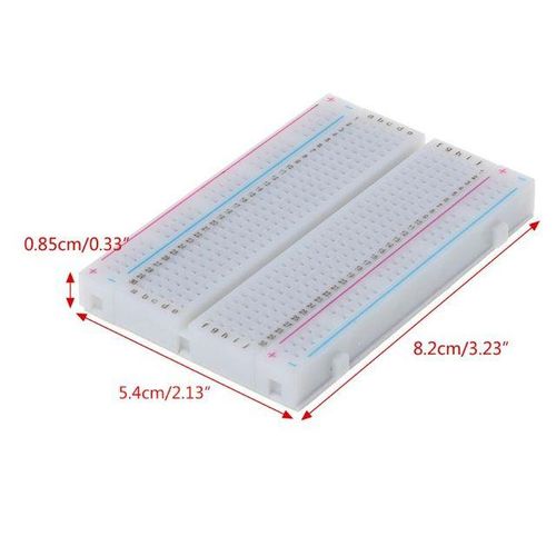 Generic 400 Tie Points Universal Solderless Pcb Breadboard Mini Test ...