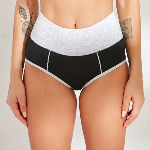 Womens Plus Size High Waist Soft Breathable Underwear Full Briefs