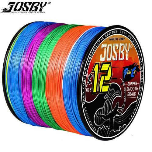 PE Braided Fishing Line 4 Strands 100M/300M/500M/1000M Super