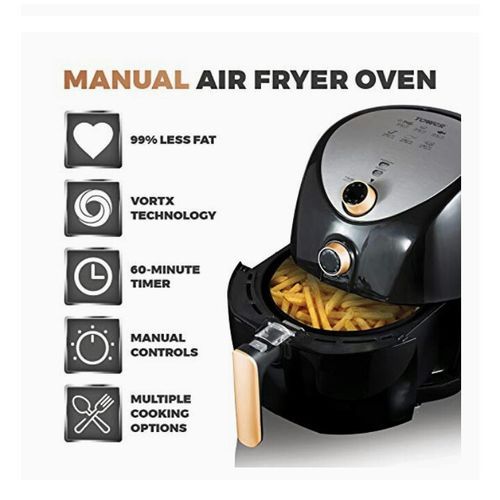 Tower VORTX 4.3L Air Fryer Oven With Rapid Air Circulation System