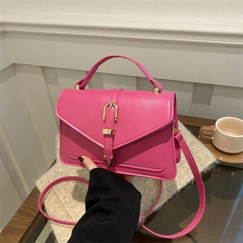 GALUIN Stylish Shoulder Bag, Crossbody Bag, Versatile Small Square bag - Pink