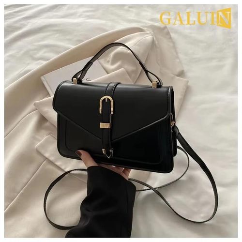 GALUIN Stylish Shoulder Bag, Crossbody Bag, Versatile Small Square bag - Pink - image 6