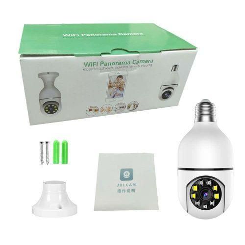 product_image_name-Security Systems-Wireless E27 Bulb Security Camera - 360° Panoramic WiFi IP Camera-3