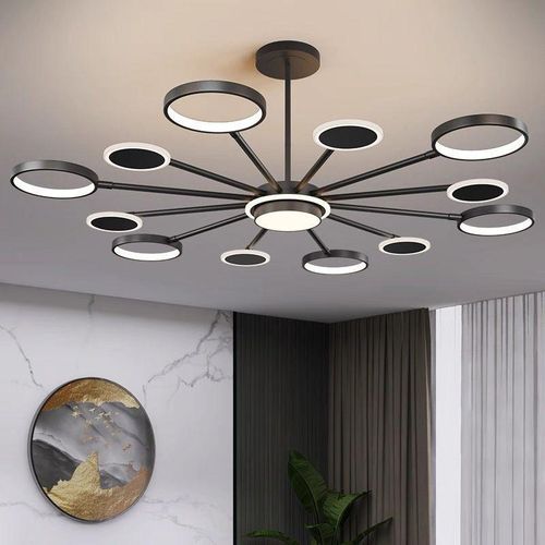 Generic Multi-Arm Nordic Starburst LED Ceiling Light. 12hands