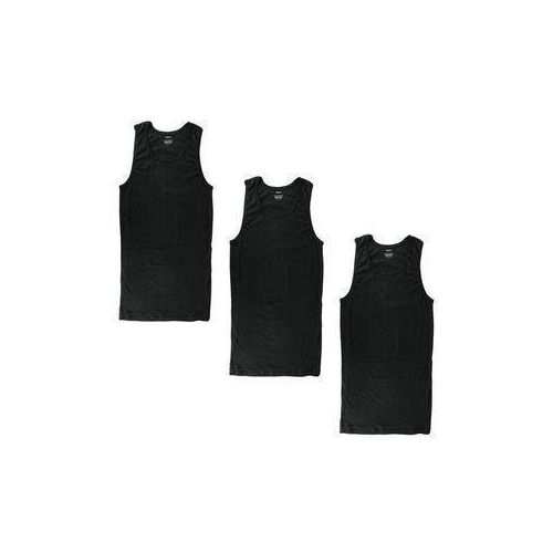 Fashion All black teenagers singlet 3 pieces