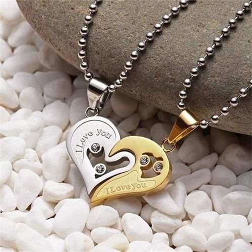 Couples necklace on jumia store