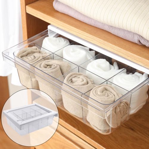 Generic Drawer Underwear Organizer, Underwear Storage Box, For Underwear