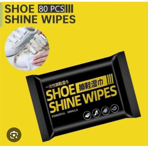Generic 1 pack Of Shoe Shine Wipes 80pcs - image 2