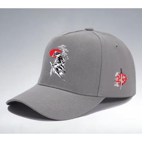 Fashion Exceptional Unisex Design Face Cap: Ash