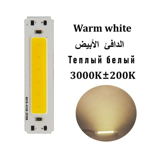 Generic 10pcs/lot Manufactur DC 5v 2W LED COB Strip Bar Light Source  60*15mm Warm Cold White For DIY USB Light-DC 5V 2W