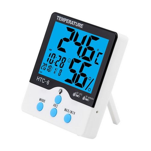 LCD Digital Outdoor Indoor HTC-2 Temperature Humidity Meter