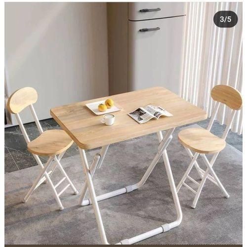 Generic Foldable Reading/Laptop Table & 1Chair For Home And Office - image 2