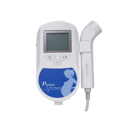 Fetal Doppler Detector Baby Heart Beat Rate Probe Prenatal Monitor