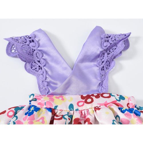 product_image_name-JOMAKE-1M-3Y  Girl Romper Suit, Purple with flower-2