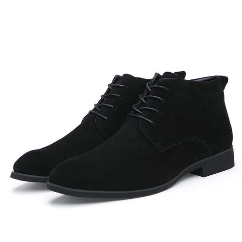 Declan Mein Draft Chelsea Lace-up Boots In Black | Jumia Nigeria