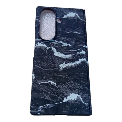 Generic Samsung galaxy Z fold 8 ultra ocean wave Case - image 2