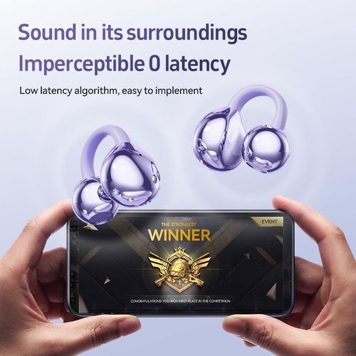 Generic Wireless Earbuds Bluetooth 5.4, HiFi Dual-Connection Touch Control Ear Clip Headphones for iPhone Xiaomi - image 6