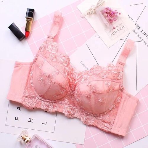  Womens Full Coverage Plus Size Floral Lace