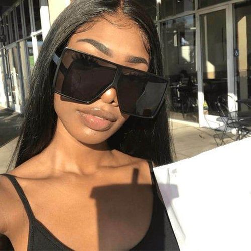 product_image_name-Generic-Lady Women Woman Ladies Big Square Big Frame Oversized  Sunglass-1
